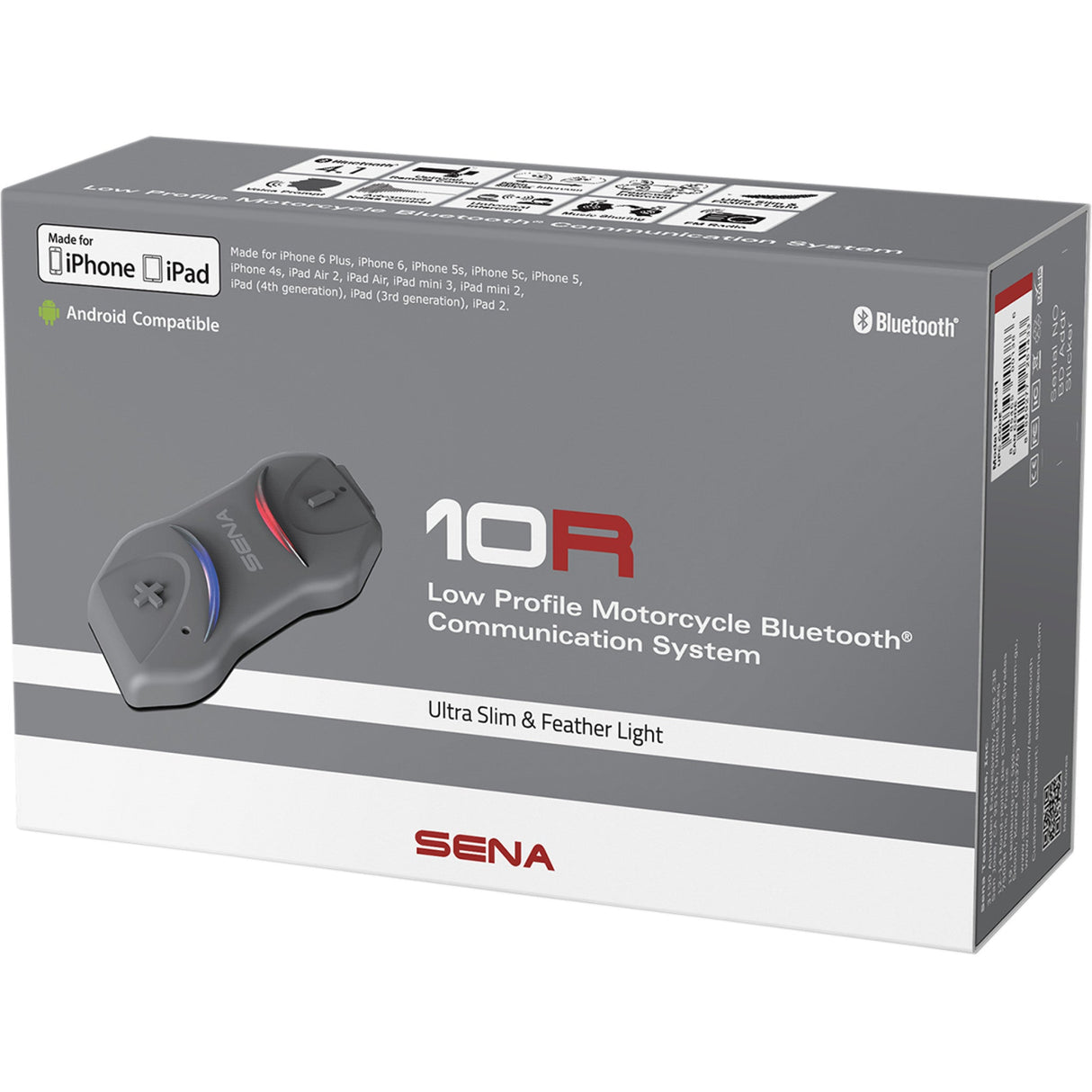 SENA 4402-0677 10R-02- 10R Low-Profile Bluetooth® Headset & Intercom Headset/Intercom - Bluetooth
