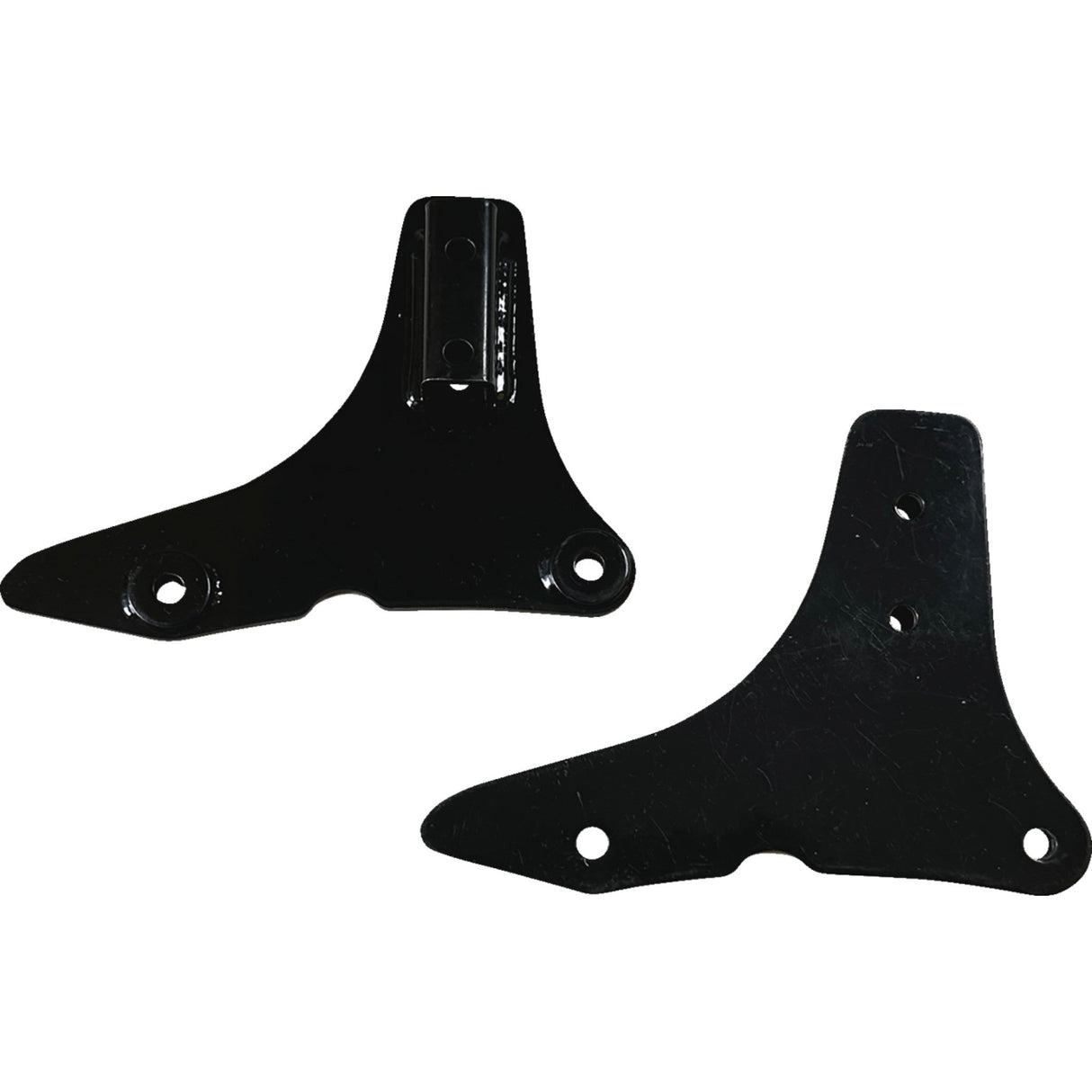 DRAG SPECIALTIES 1504-0124 Sissy Bar Side Plates Side Plates - Black