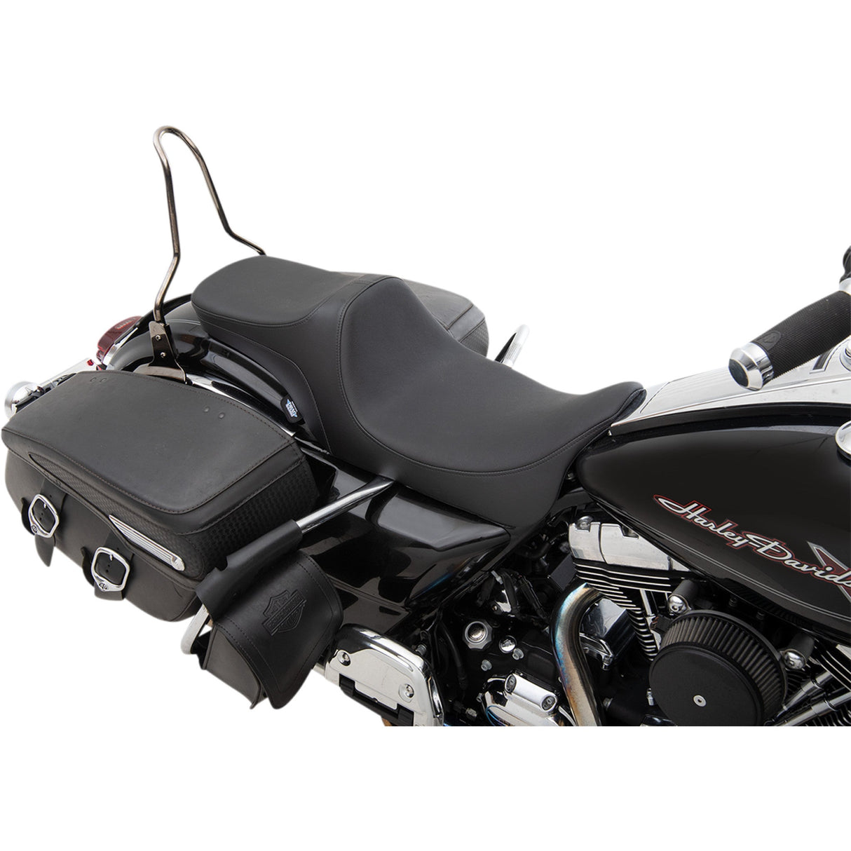 DRAG SPECIALTIES Predator III 2-Up Seat - FL '08-'23