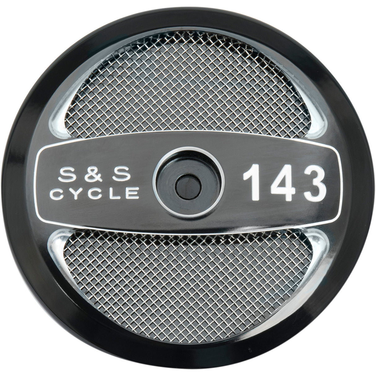 S&S CYCLE 1014-0246 170-0323 Stealth Air Cleaner Cover - Black - 143"