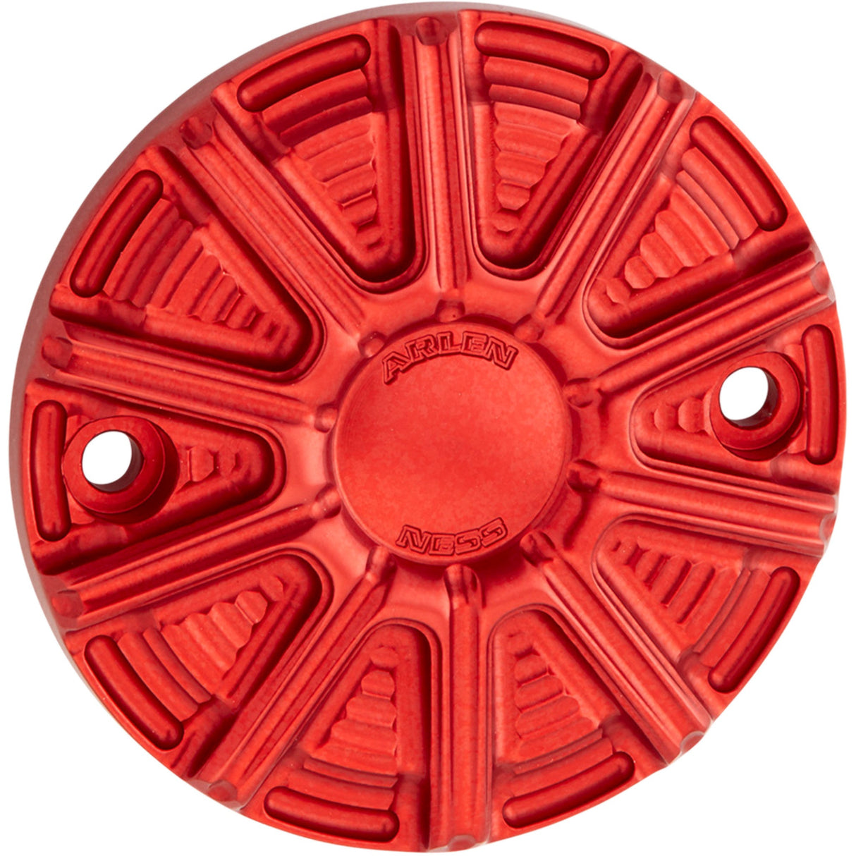 Arlen Ness 10-Gauge Points Cover Red M8 - 700-014 For Harley Motorcycles 2017-2025