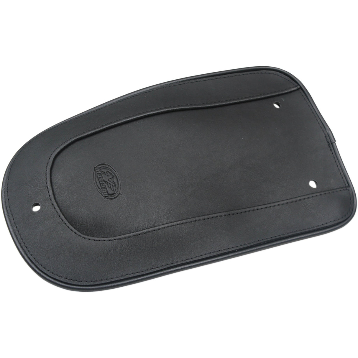 Mustang Fender Bib For Solo Seat — Smooth Black - 78165 For Harley Breakout 2013-2017