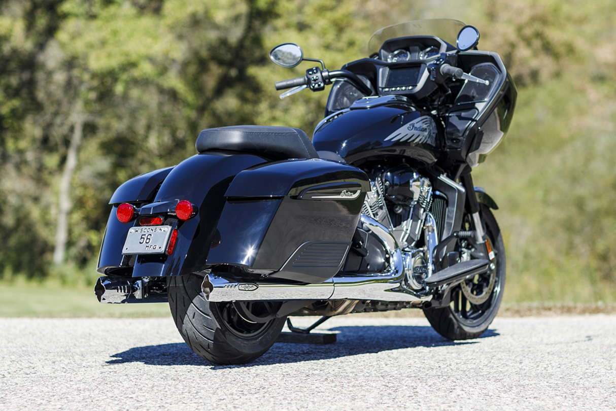 4" Broadhead Slip-On Mufflers - Fishtail - Chrome - 1801-1766