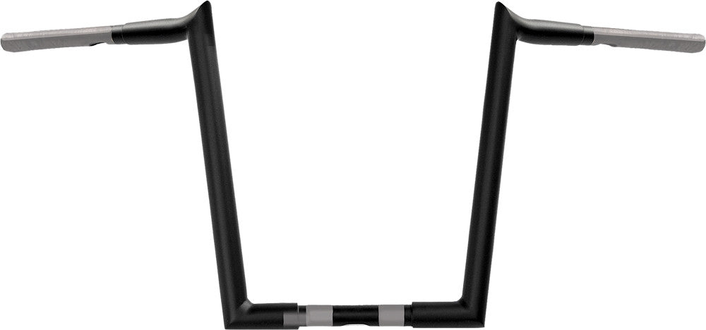 Wild 1 830-0580B WO580B CHUBBY 10" HOOKED BAR SATIN BLACK