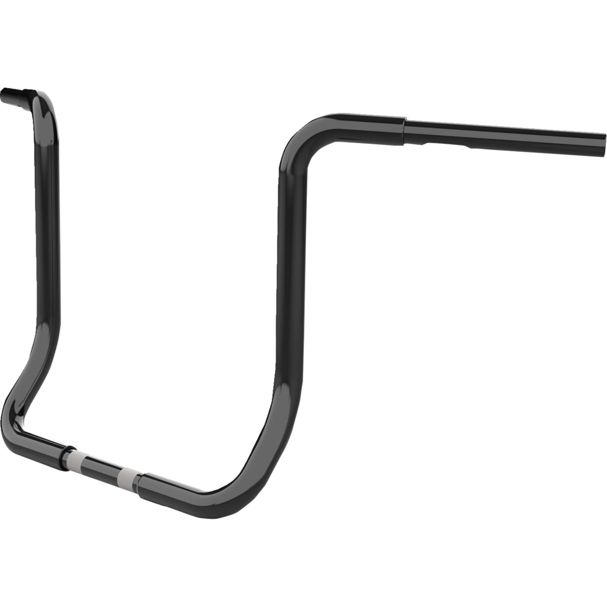 LA Choppers Twin Round Handlebar 16" Black - LA-7325-16B For Harley Touring 1996-2023