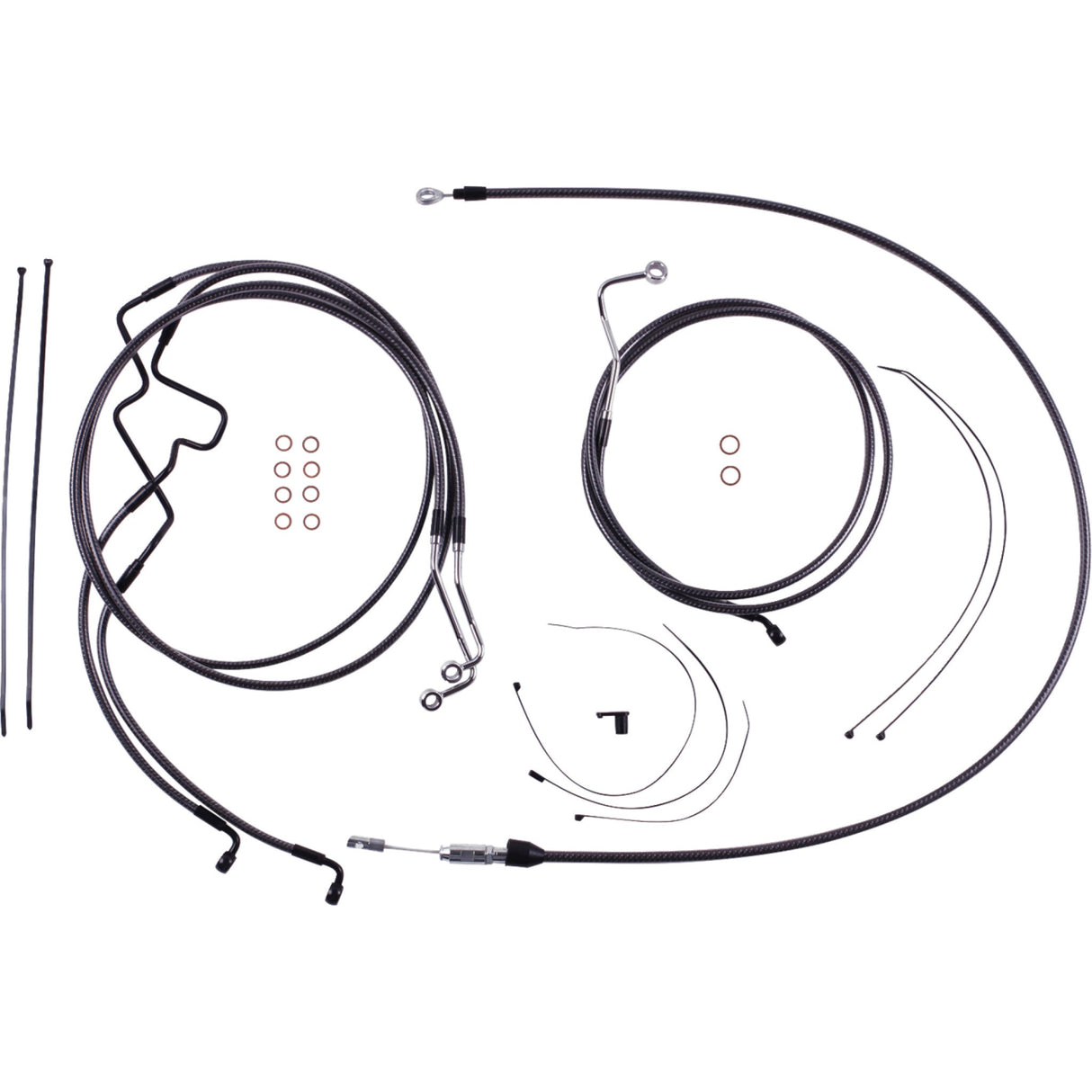 Magnum Shielding Cable Kit - 7871225 For Harley Road King 2021-2023