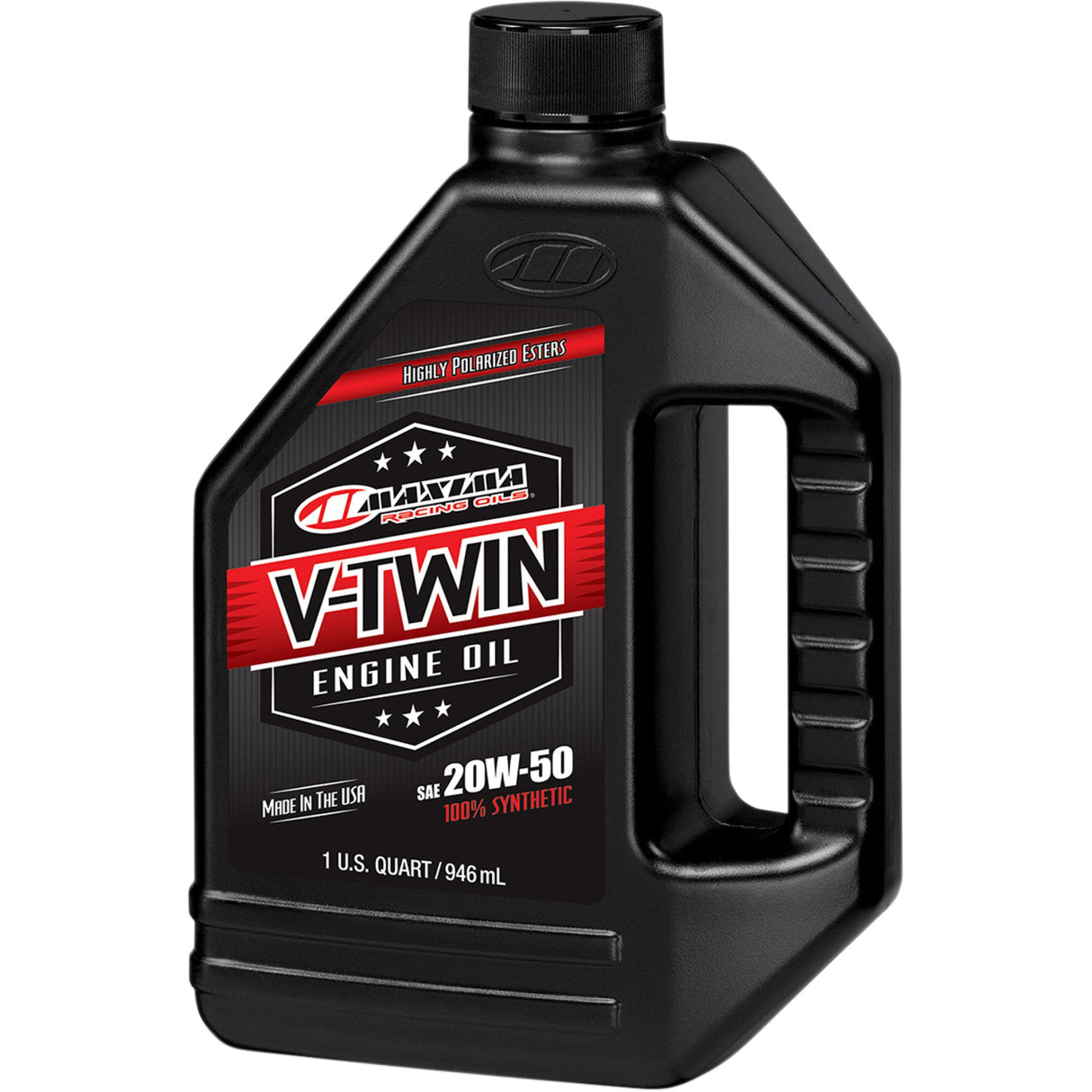 MAXIMA RACING OIL 3601-0295 30-11901 V-Twin Synthetic Engine Oil V-Twin Synthetic Oil - 20W-50 - 1 U.S. quart