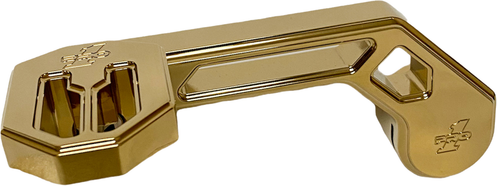 Pro One T-REX Shorty Shifter ARM Gold ` - 500775TIN For Harley Touring 2014-2022
