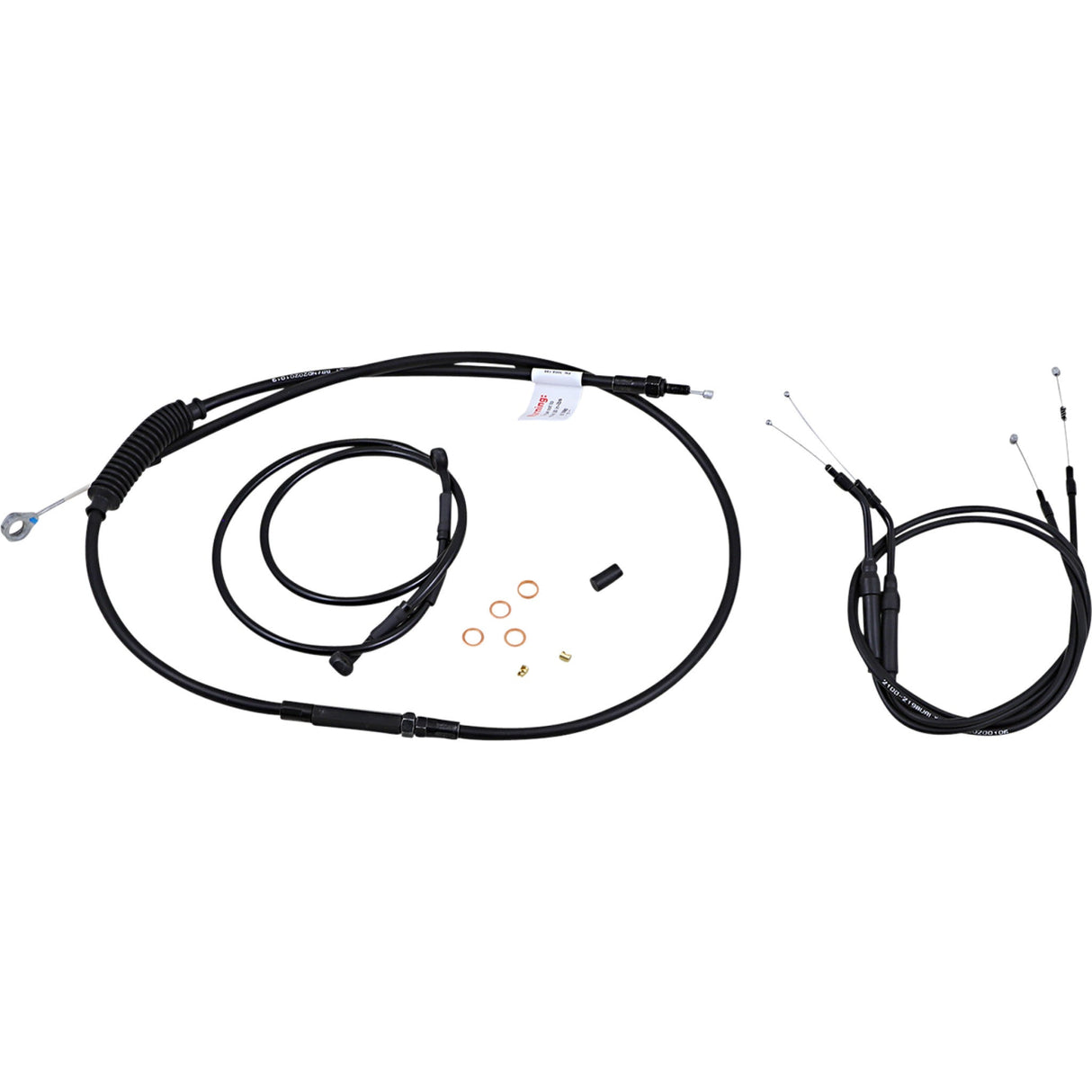 Burly Brand Complete Cable Kit - B30-1135 For Harley Sportster 2004-2006