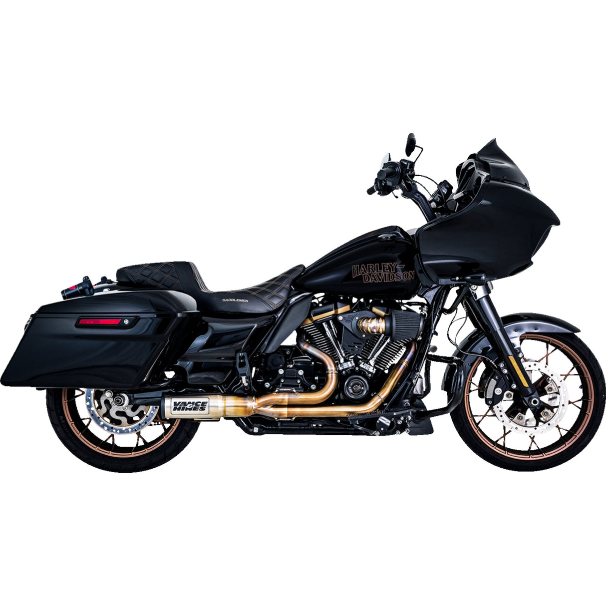 Vance & Hines VO2 Falcon Air Intake Kit Stainless Steel - 71049 For Harley Motorcycles 2017-2025