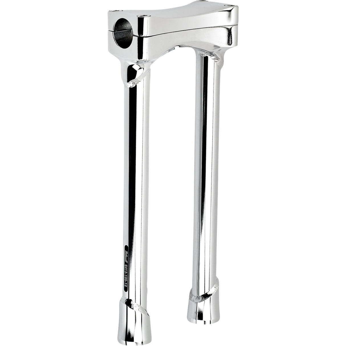 BILTWELL 0602-1117 6413-105-12 Murdock O/S Risers 12" - chrome