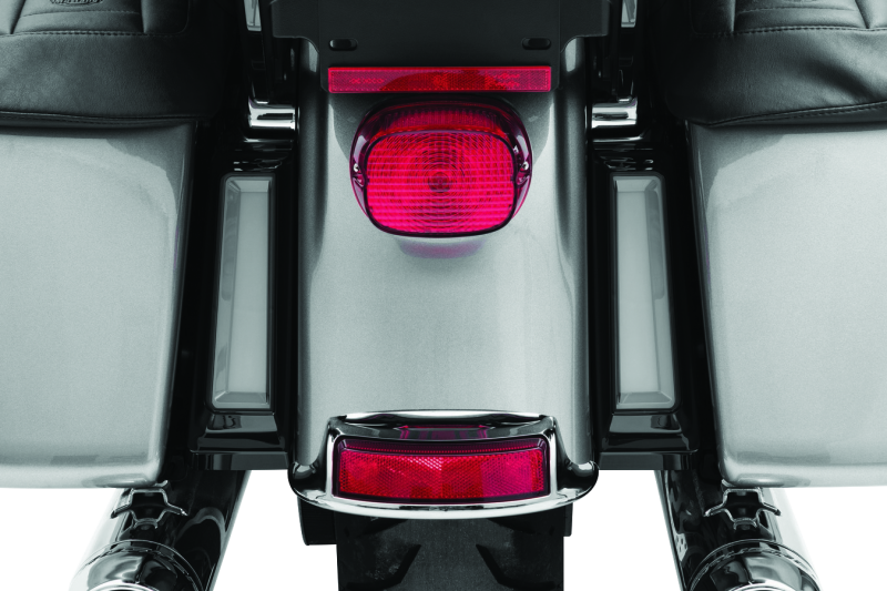 Kuryakyn Tracer L.e.d. Inserts For Saddlebag Supports Black - 2901 For Harley Touring 2014-2021