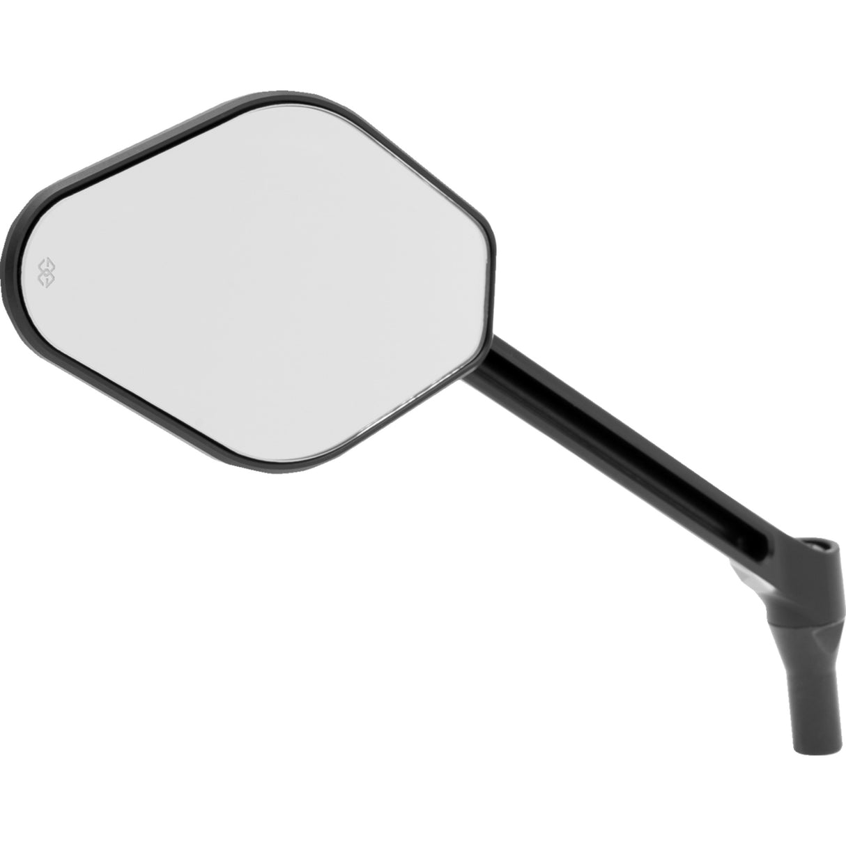 DRAG SPECIALTIES 0640-1864 Long Stem Adjustable Mirror Mirror - Adjustable - Long Stem - Black - Left