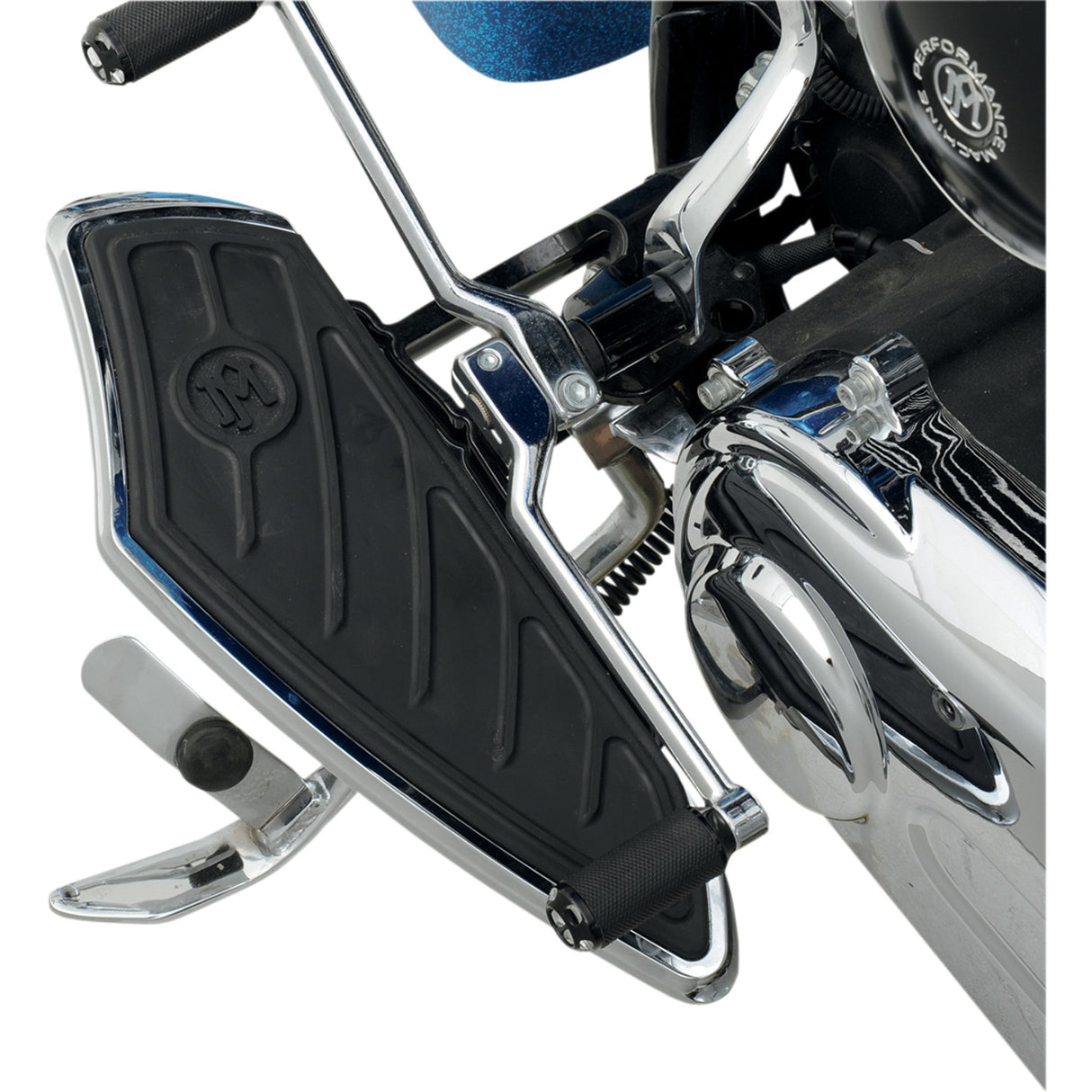 PERFORMANCE MACHINE (PM) 1621-0229 0036-1000-CH Contour Floorboards - Driver Floorboard - FL '84+