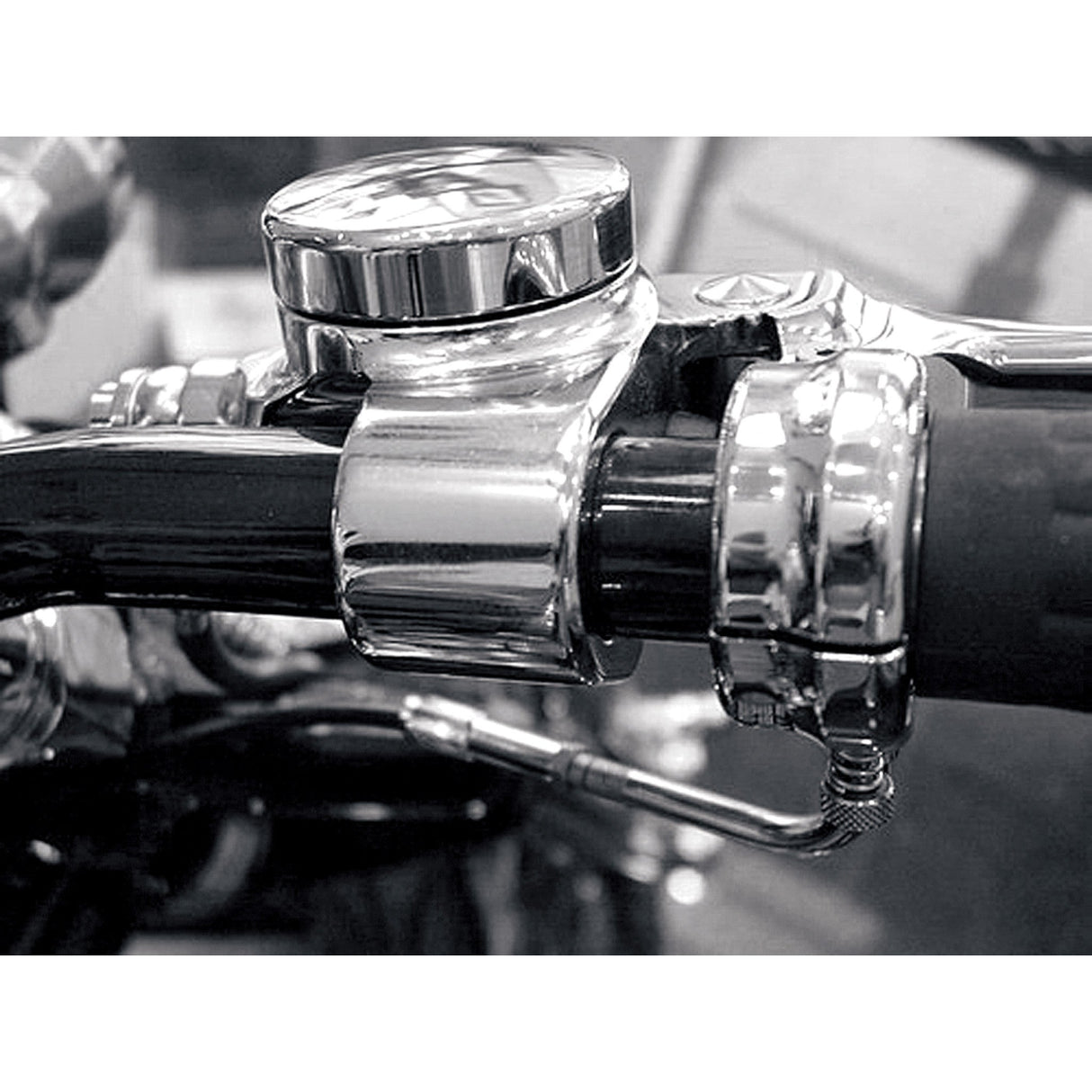 JOKER MACHINE 0632-0205 03-147 JX Series Throttle Housing - Single Cable - Chrome