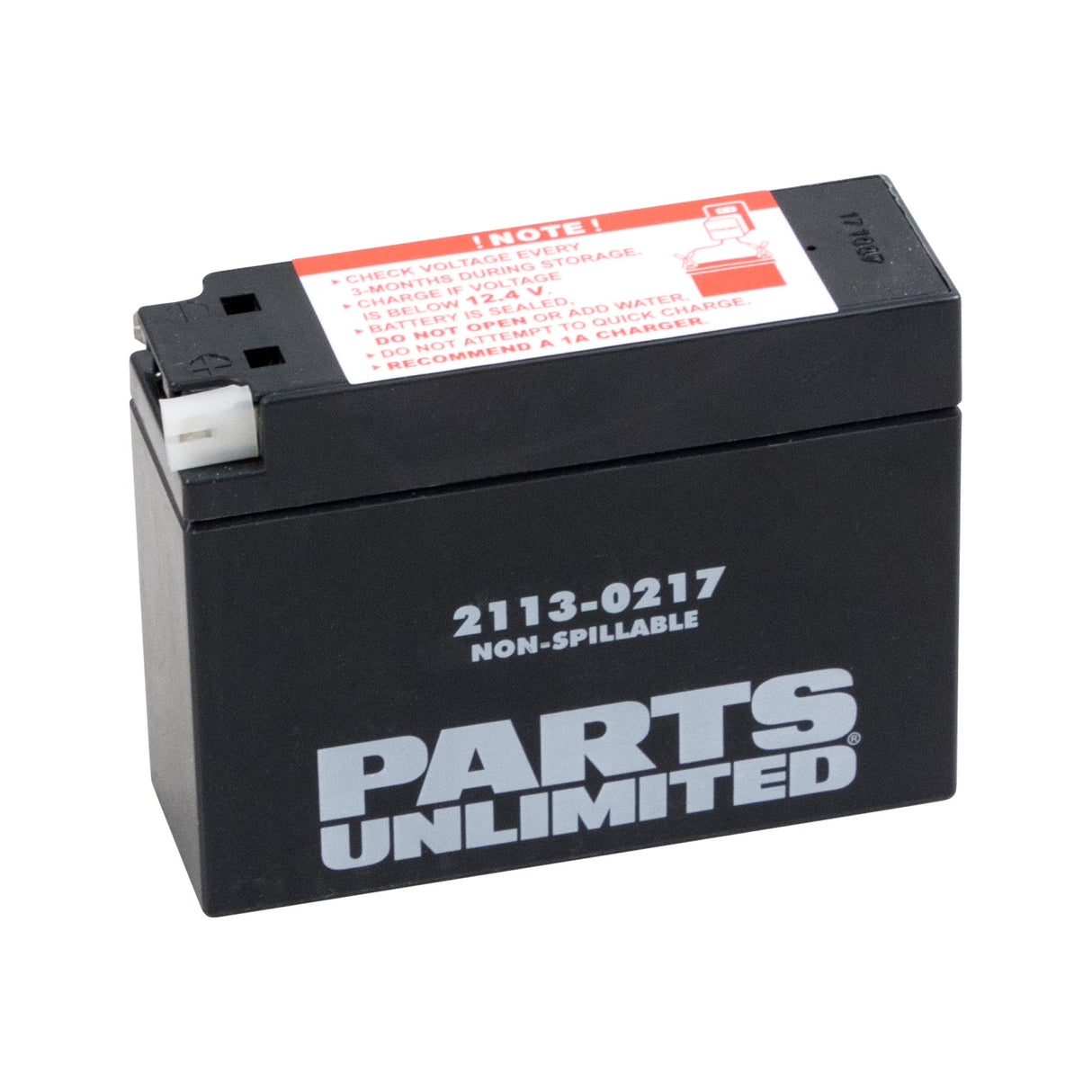 PARTS UNLIMITED 2113-0217 Factory-Activated AGM Maintenance-Free Battery AGM Battery - YT4B-BS