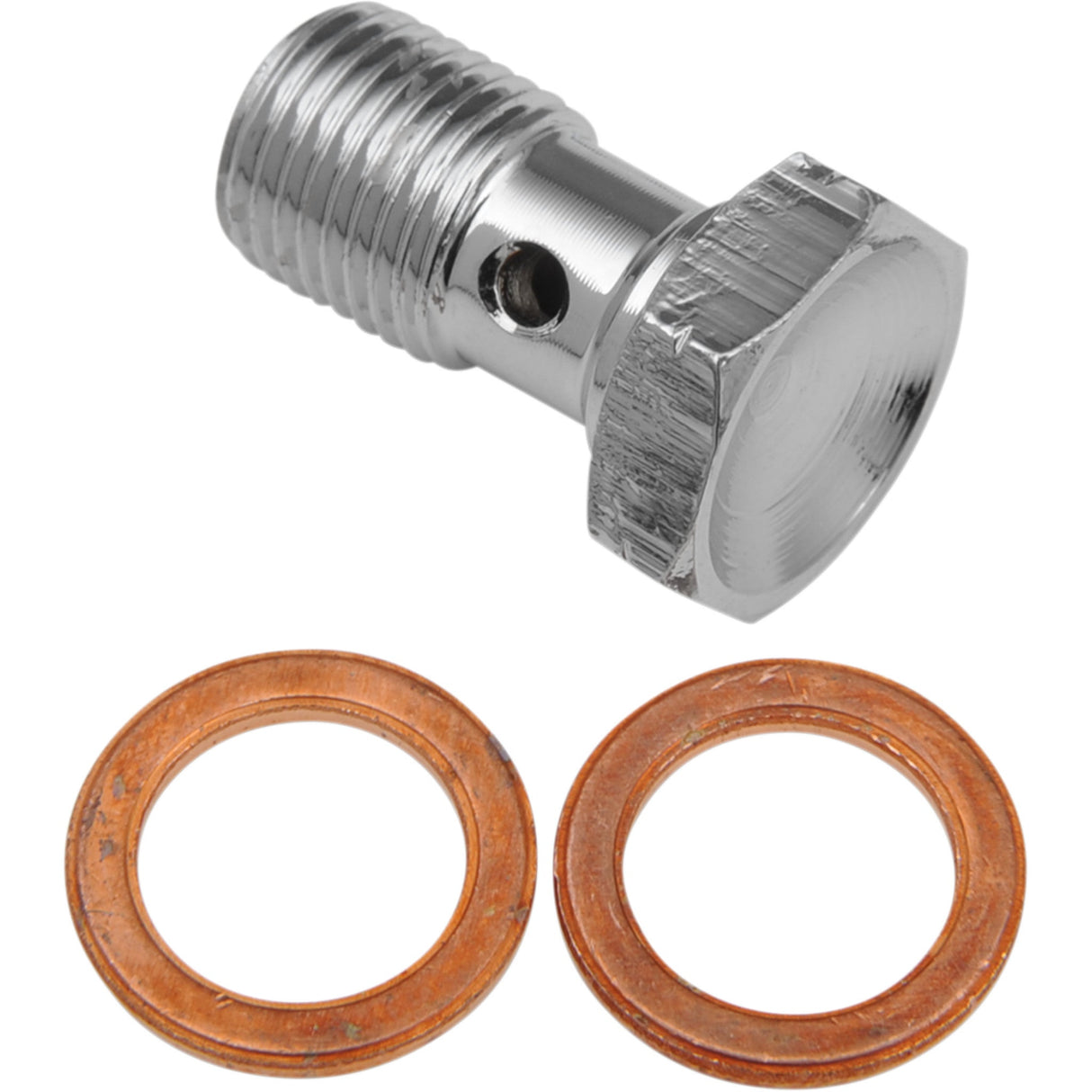 GOODRIDGE 992-03-31SCH P992-03-31SCH Banjo Bolt 600 Series Banjo Bolt - M10 x 1.0 - Single - Chrome