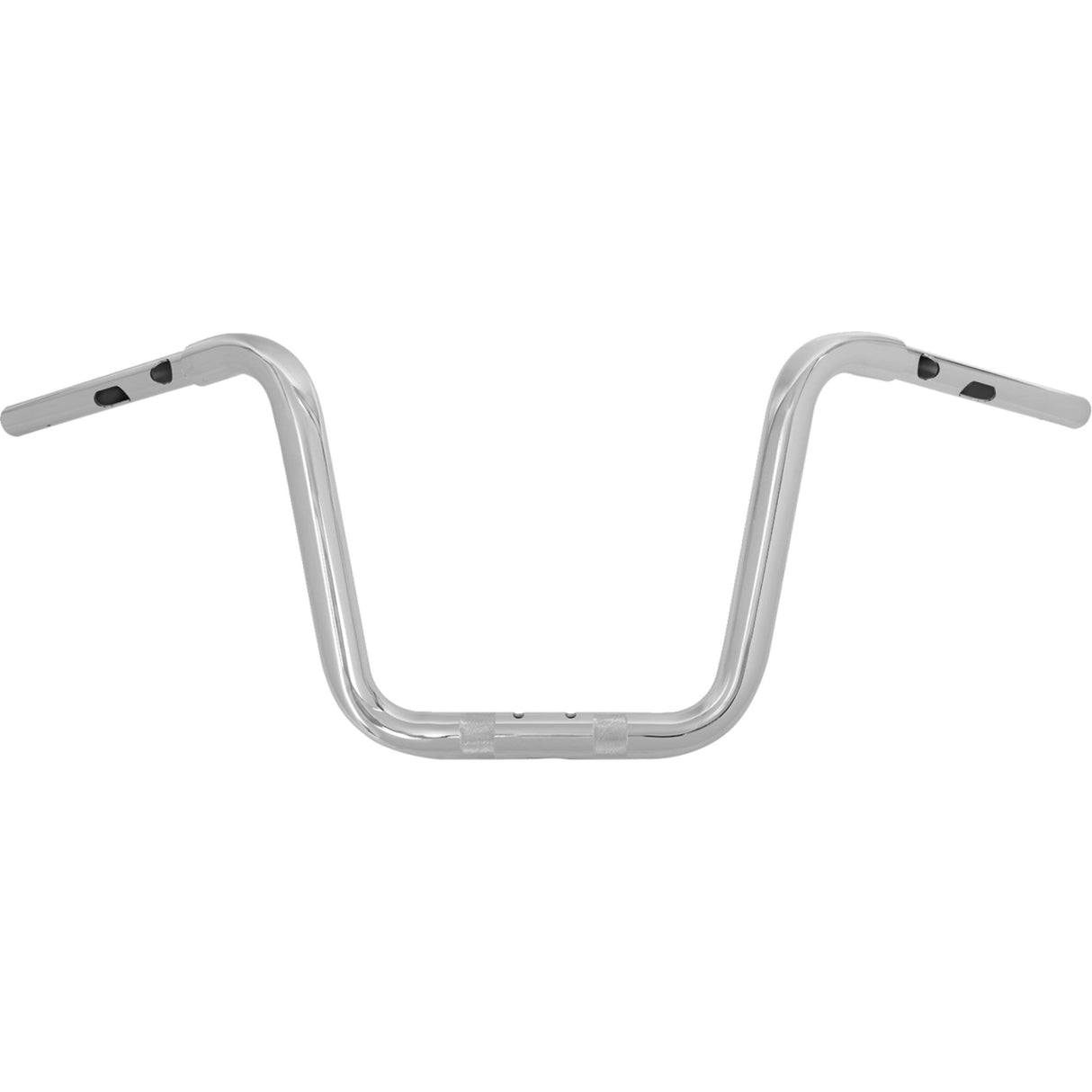 LA Choppers Twin Round Handlebar 1-1/4" X 10" Chrome - LA-7348-10 For Harley Road Glide 2023-2026
