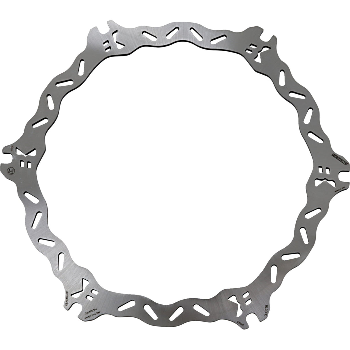 BRAKING 1710-0269 BL02FID Front and Rear Brake Rotor Brake Rotor - Floating Front