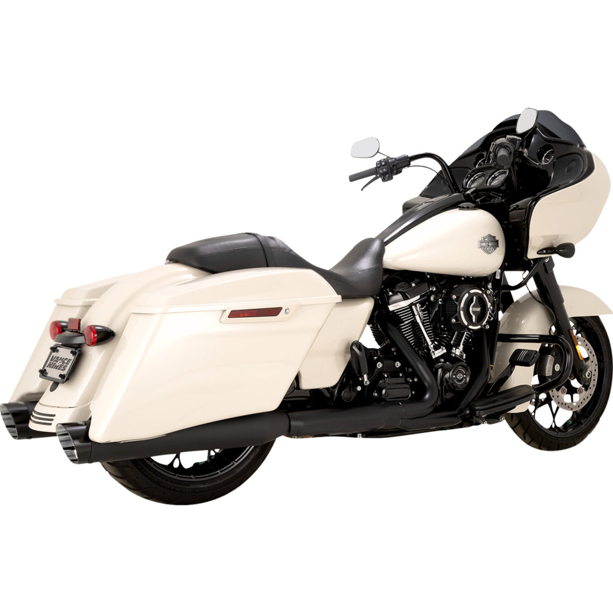 Vance & Hines Razorback Muffler - 47960 For Harley Touring 2017-2026