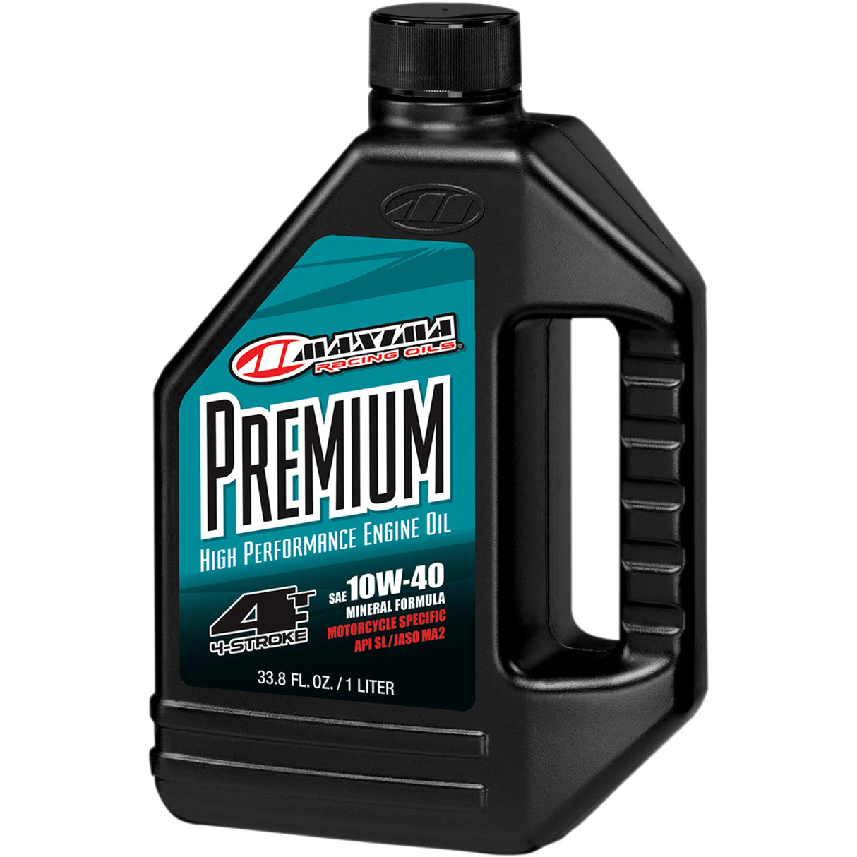 MAXIMA RACING OIL 34901 34901 Premium High Performance Mineral 4T Engine Oil 10w40 - 1l