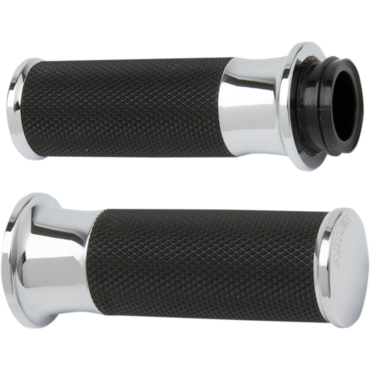 Arlen Ness Smooth Fusion Grips - 07-322 For Harley Motorcycles 2008-2025