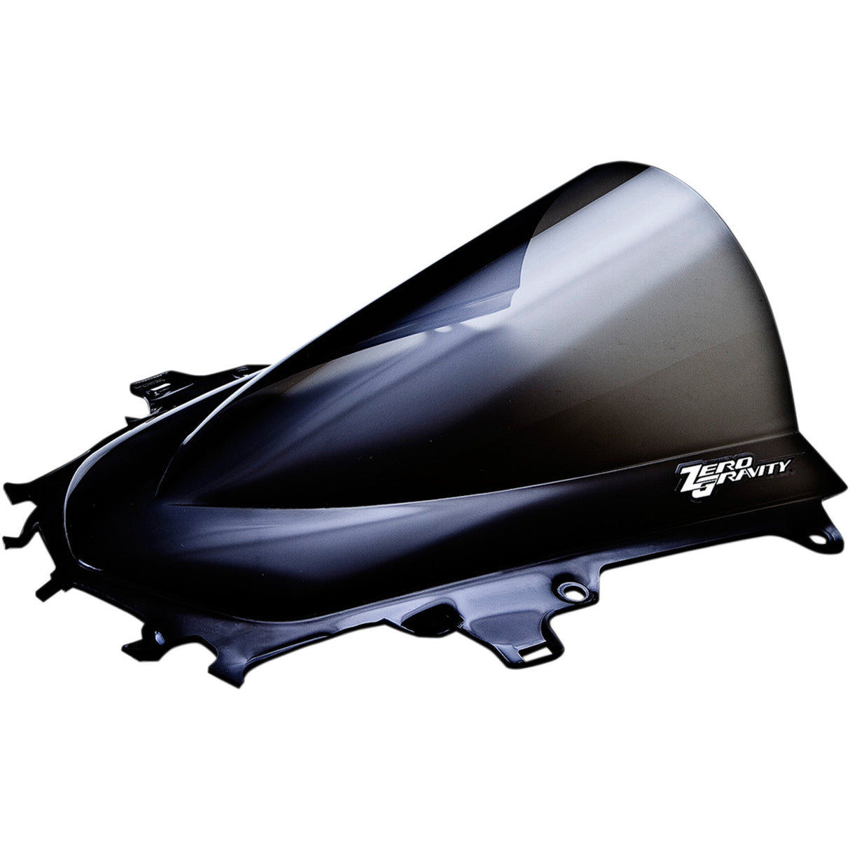 ZERO GRAVITY 2301-1717 16-542M-19 Double Bubble Windscreen dark smoke - r1