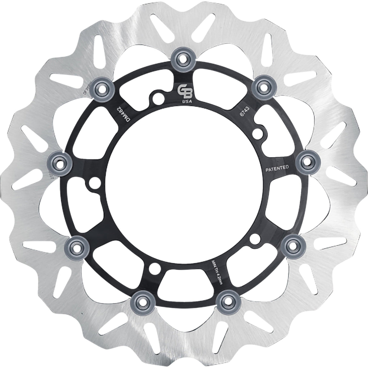 GBRAKES 1710-4962 GBDU042 Brake Rotor