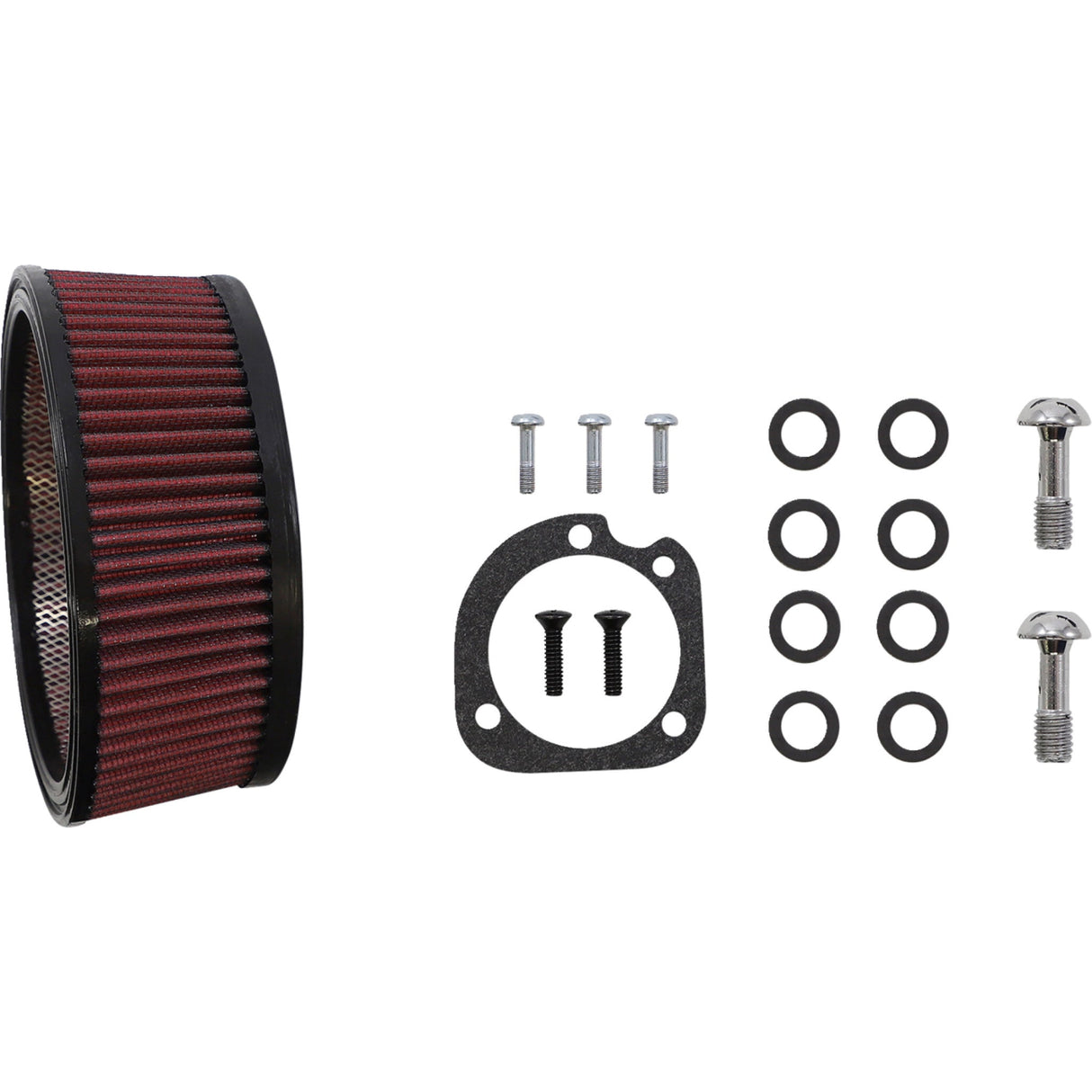S&S Cycle Air Stinger Stealth Air Cleaner Kit Black - 170-0726A For Harley Sportster 2007-2022