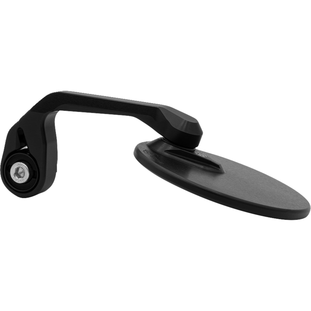 Gilles Tooling Moon Handlebar End Mirror Moon Side View Round Black Right Left Each - M04-02-BD BMW Motorcycles 2009-2025
