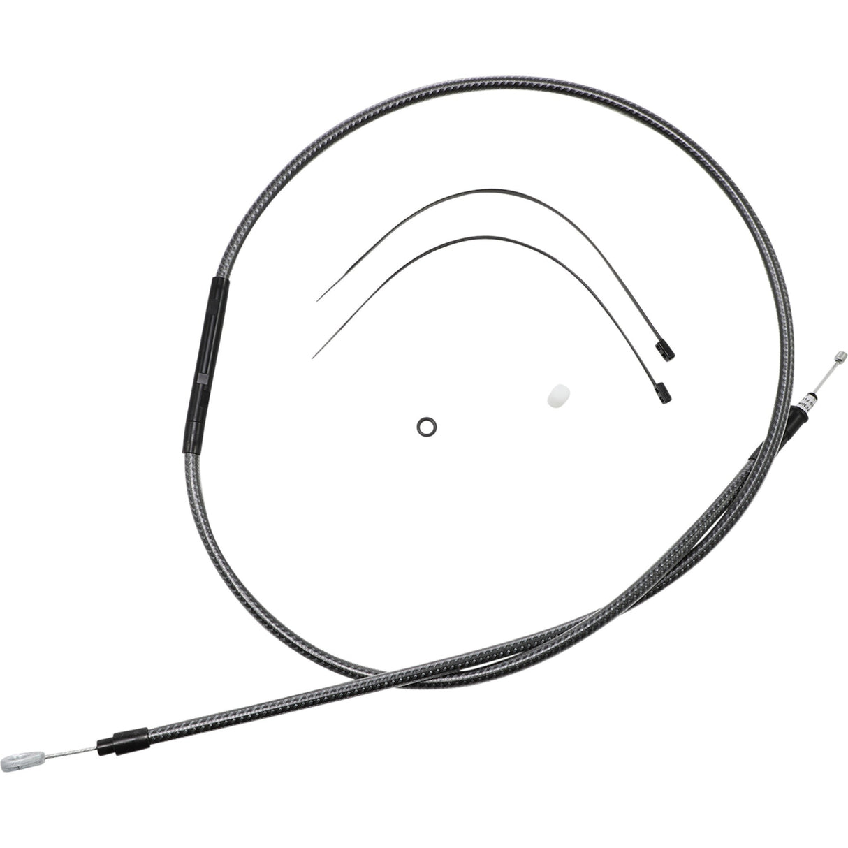 MAGNUM SHIELDING 0652-2397 72258HE High-Efficiency Polished KARBONFIBR Clutch Cable