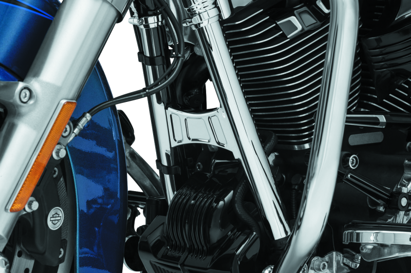 Kuryakyn Neck Cover Touring Chrome - 6955 For Harley Touring 2014-2026
