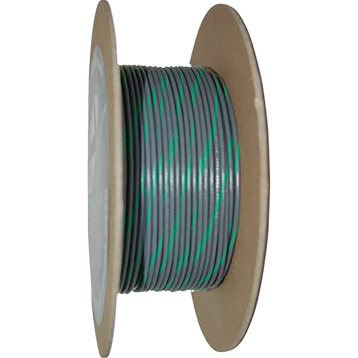 NAMZ 2120-1326 NWR-85-100-20 OEM Color Wire Spool 100' Wire Spool - 20 Gauge - Gray/Green