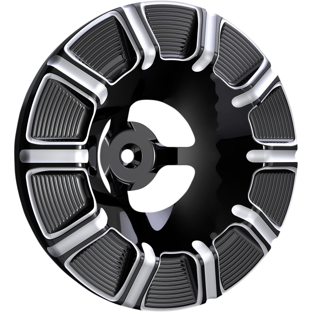 ARLEN NESS 1014-0299 601-000 Velocity Air Cleaner Cover - 10-Gauge - Black