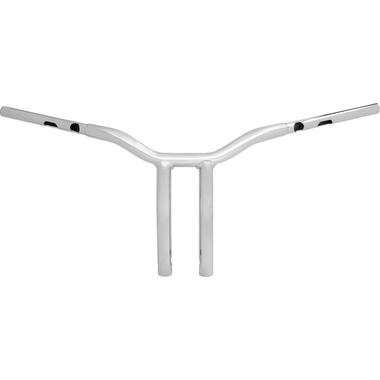 LA Choppers One-Piece Kage Fighter Handlebar Pullback 12" X 1-1/4" Chrome - LA-7369-12 For Harley Touring 2023-2026