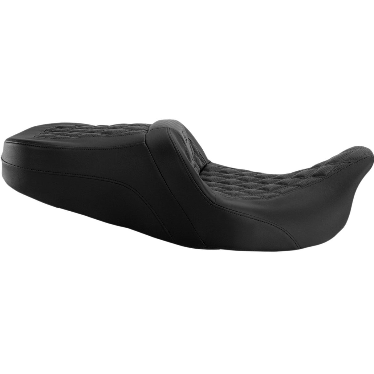 Saddlemen Roadsofa™ Seat Full Lattice Stitch Without Backrest - 808-07B-182 For Harley Touring 2008-2025