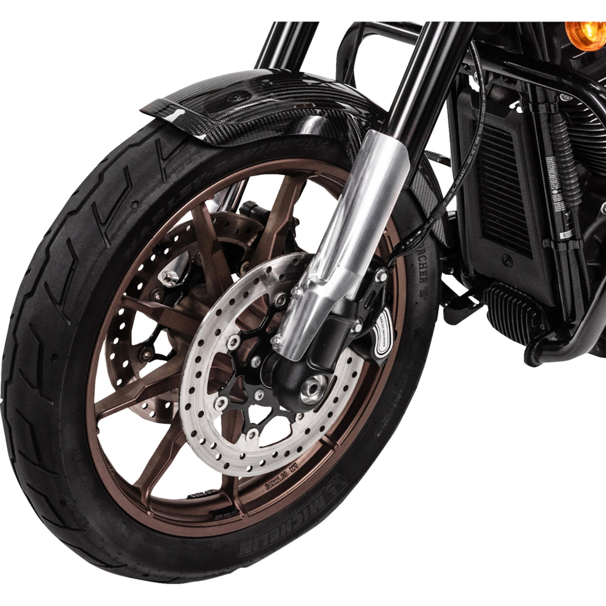Saddlemen Bracket For Fender Adapter Raw Fxlrs T - M-8-0001 For Harley Softail Low Rider 2020-2025