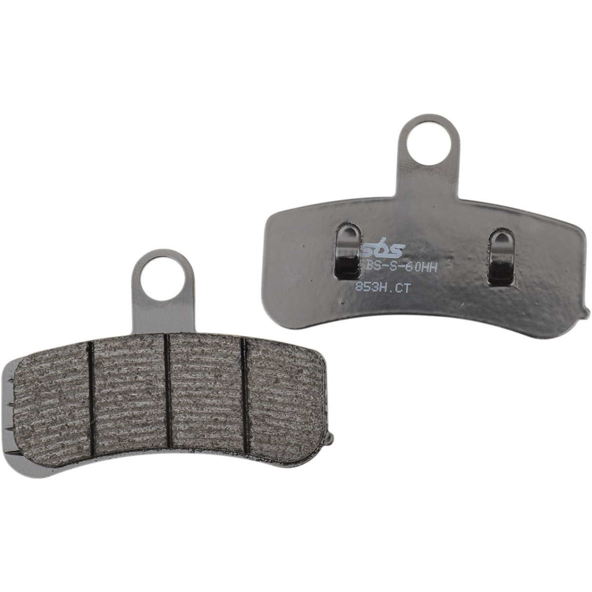 SBS Organic Harley Buell Brake Pad - 853H.CT For Harley Motorcycles 2008-2017
