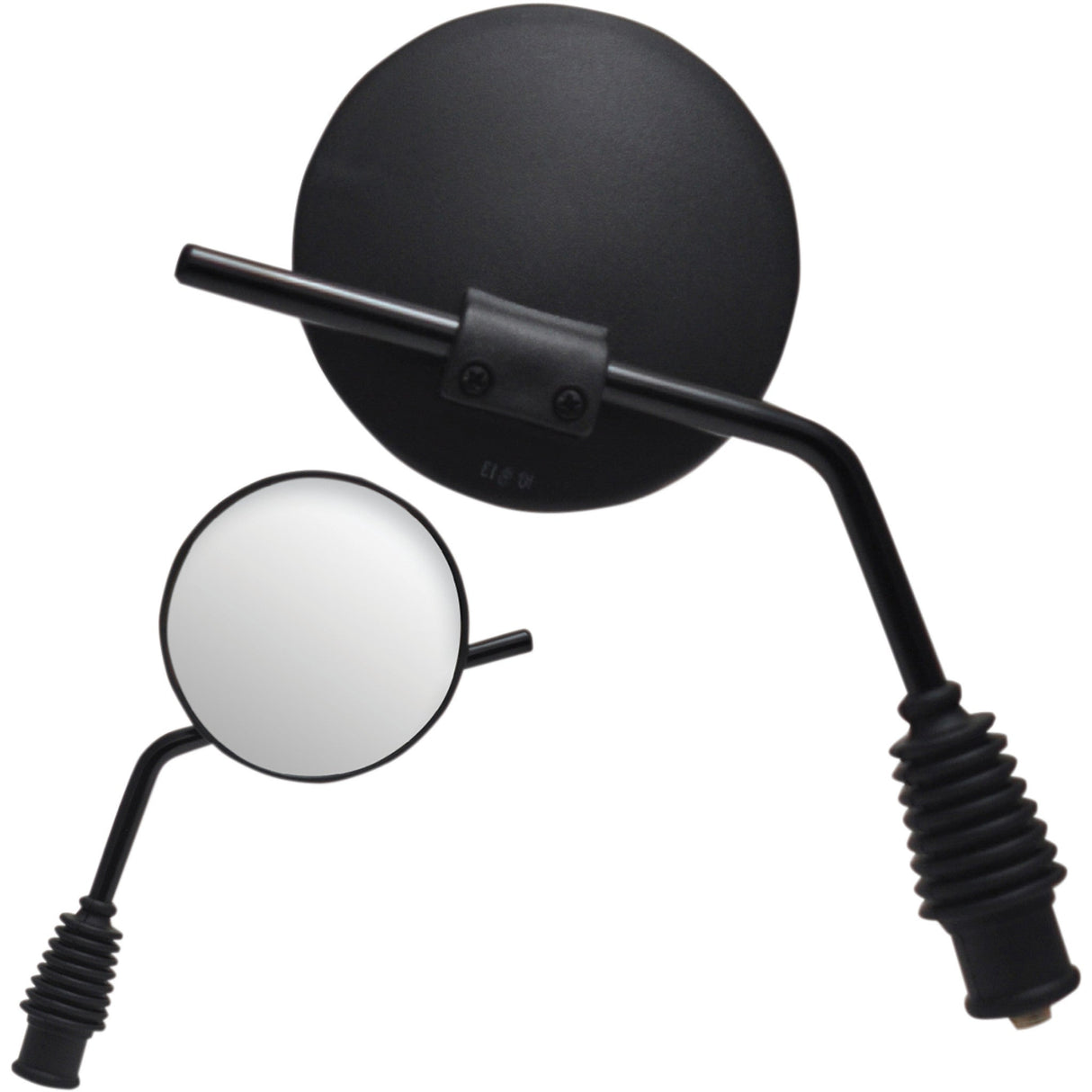 PARTS UNLIMITED 0640-0968 Dual Sport Mirror Mirror - Side View - Dual Sport - Standard - Left/Right - Black