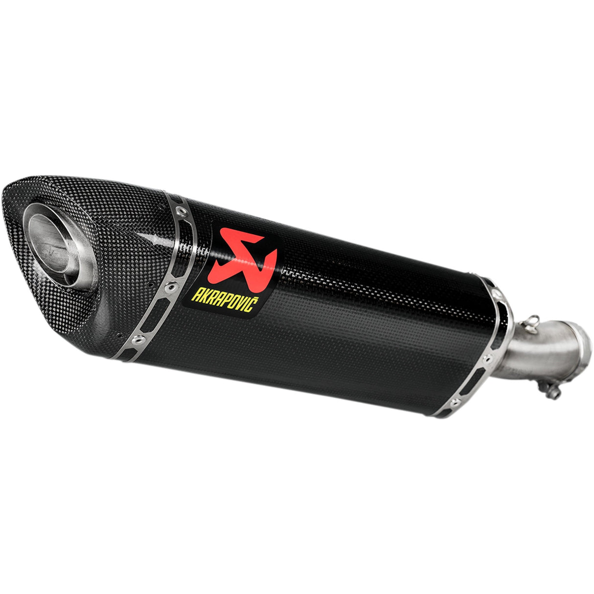 AKRAPOVIC 1811-3515 S-K4SO6-APC Slip-On Line Muffler Carbon Fiber Muffler