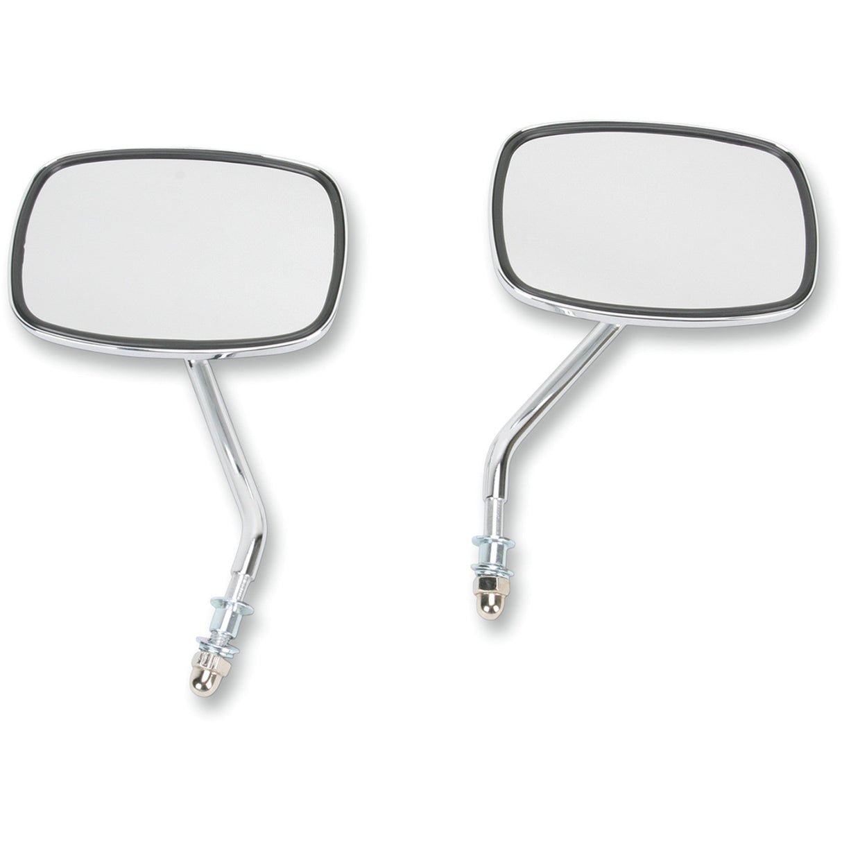 EMGO 2021706 20-21706 Die-Cast Custom Mirror — Short Die-Cast Mirror - Short Stem