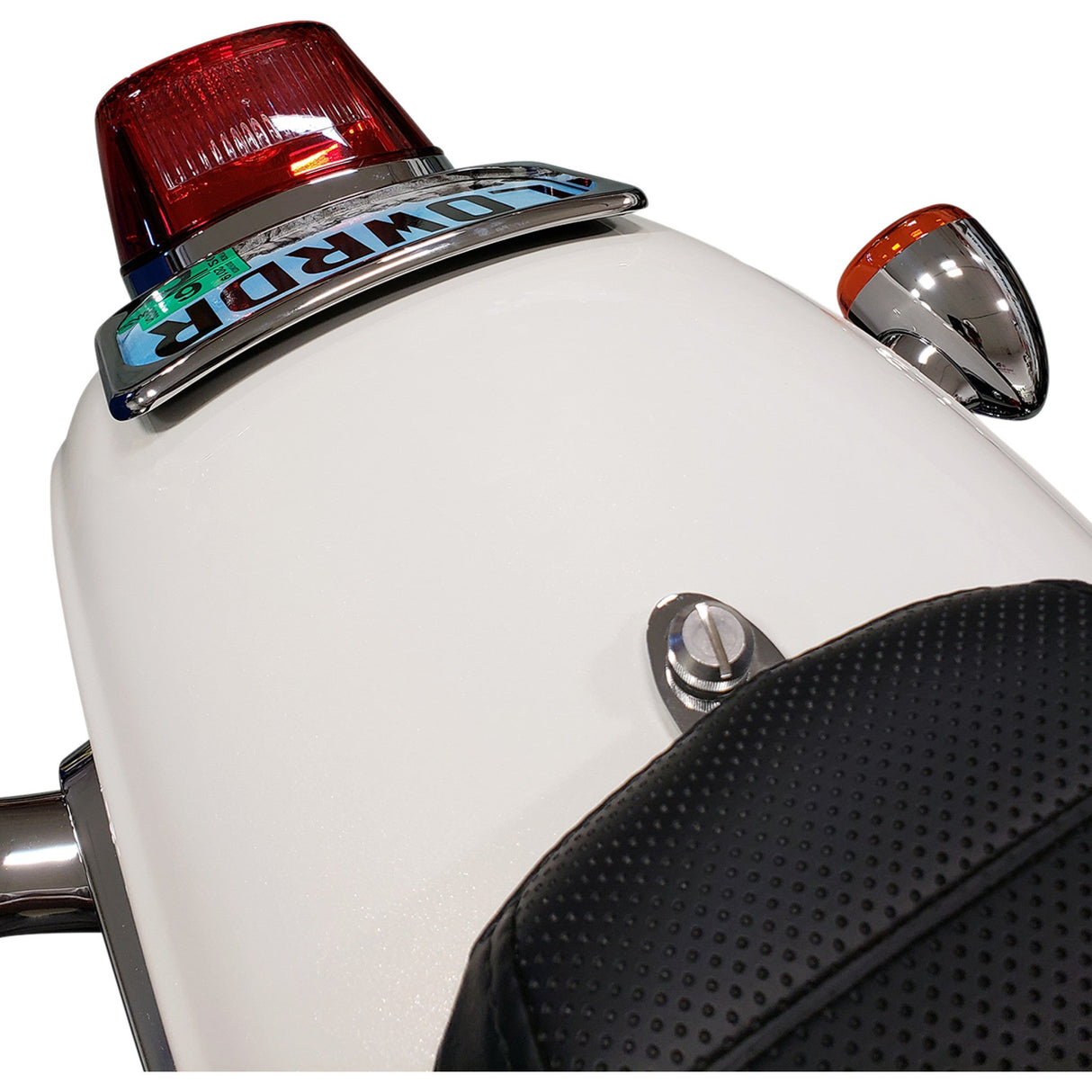 DRAG SPECIALTIES Radius Three-Bolt Style License Plate Mount Assembly