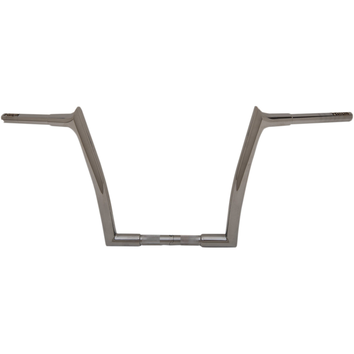 FAT Baggers INC. 1-1/4" EZ Install Pointed Top Handlebar 10" Chrome - 907010 For Harley Touring / Softail / Road King / Road Glide 1994-2023