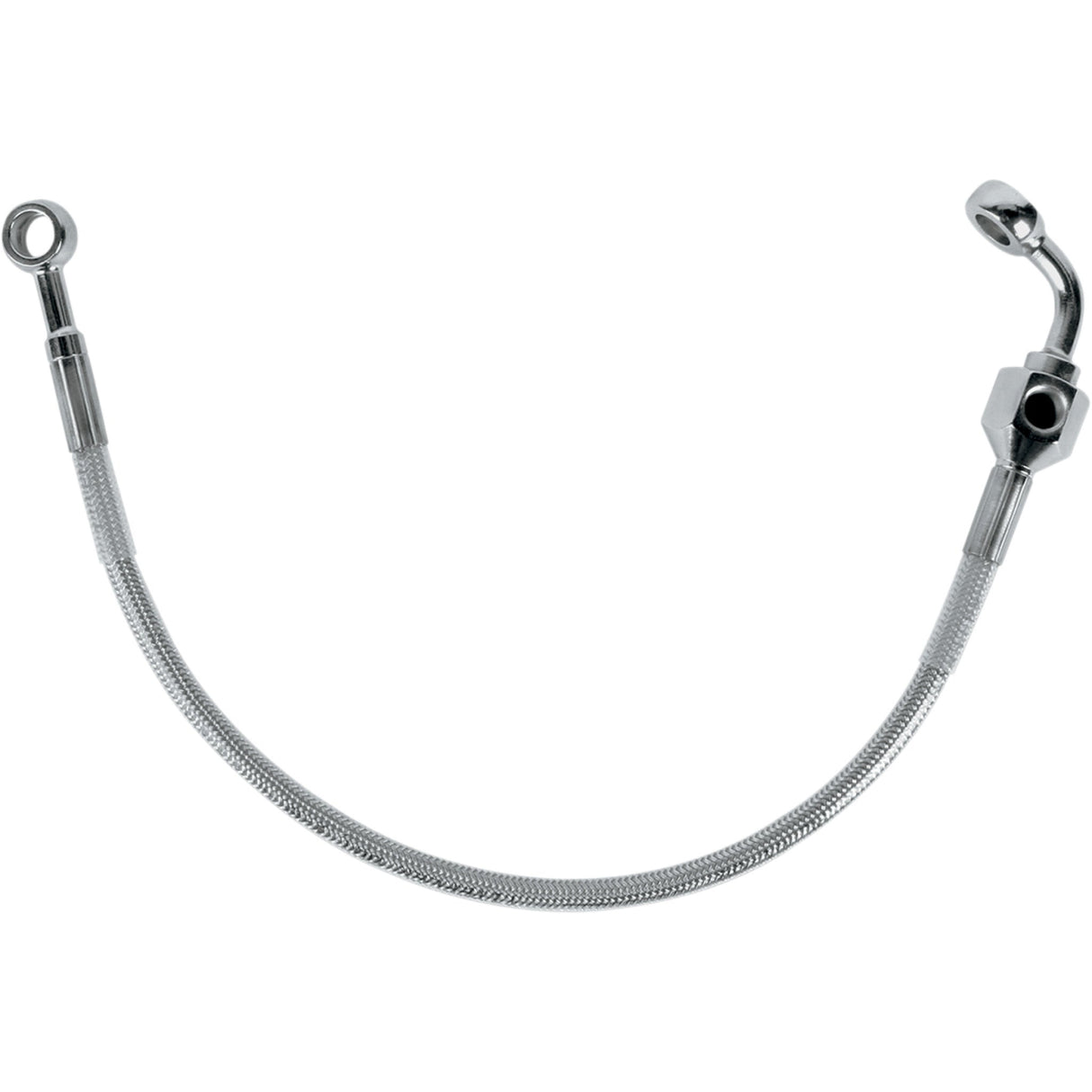 Drag Specialties Stainless Steel Brake Line Kit Rear For Harley Dyna 2000-2007