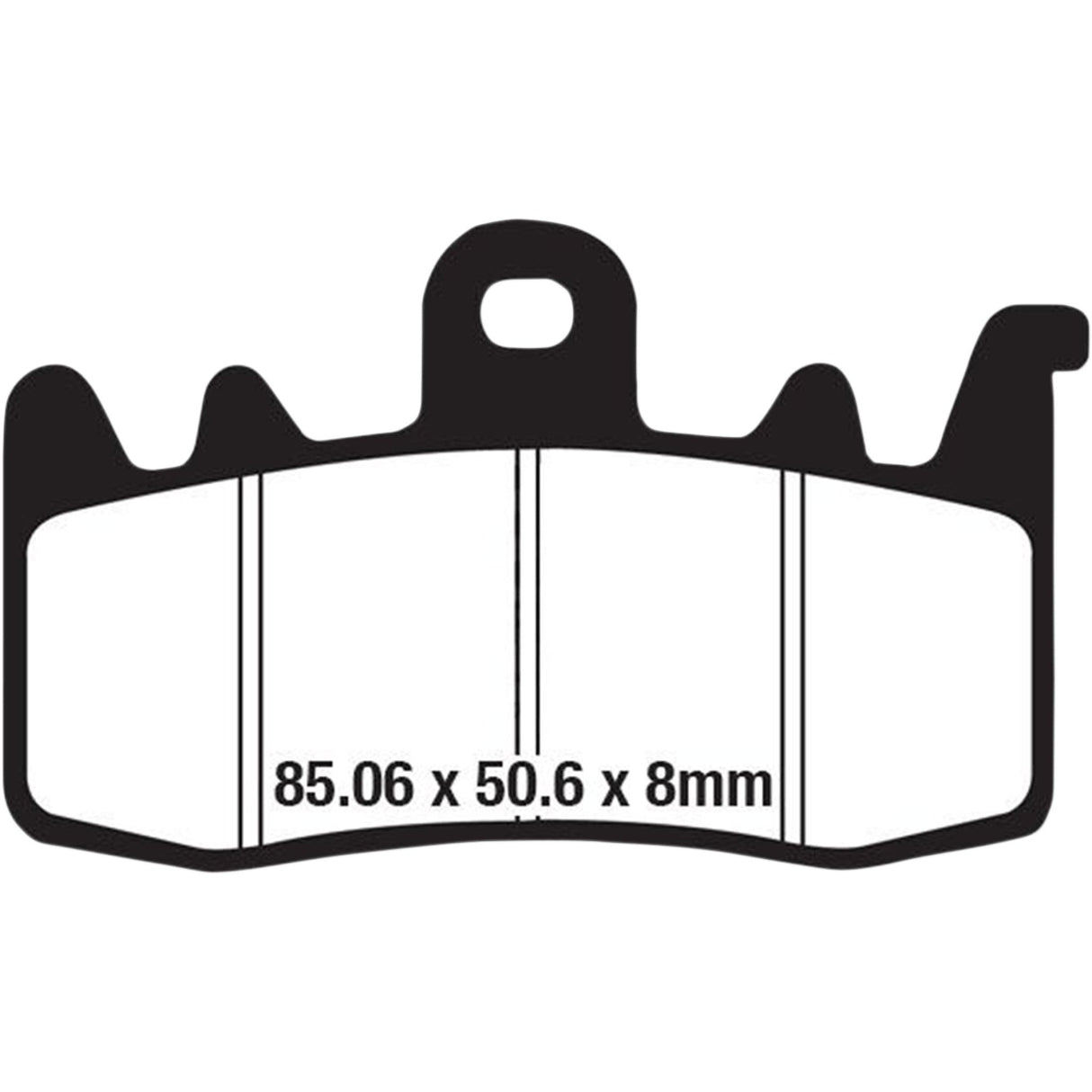 EBC Brake Pad - GPFAX630HH For Ducati Motorcycles 2013-2022 | Can-Am Spyder 2013-2021