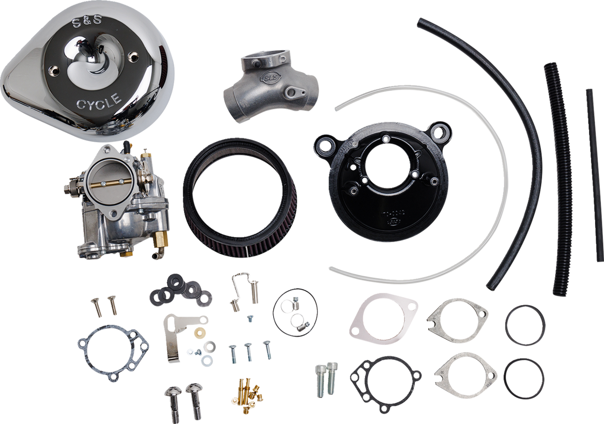 Super E Carburetor with Stealth Air Cleaner Kit