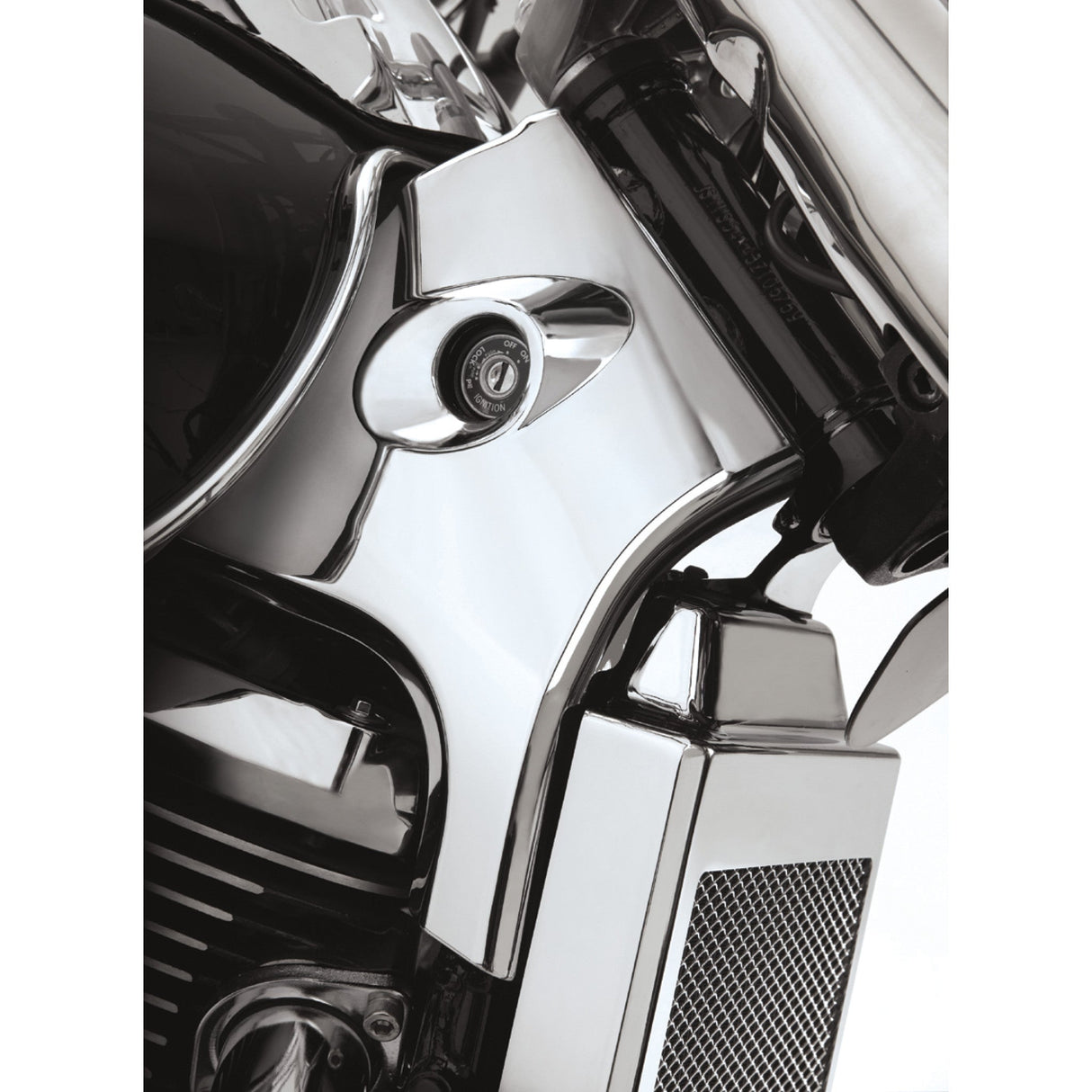 SHOW CHROME 0410-0058 82-201 Neck Covers chrome