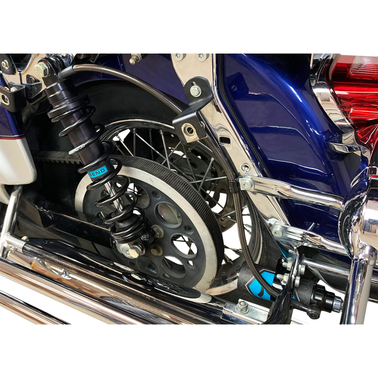 LEGEND SUSPENSION 1310-1886 REVO ARC Remote Reservoir FL Coil Suspension Shocks - Standard - Black - 13" - '14+ FL