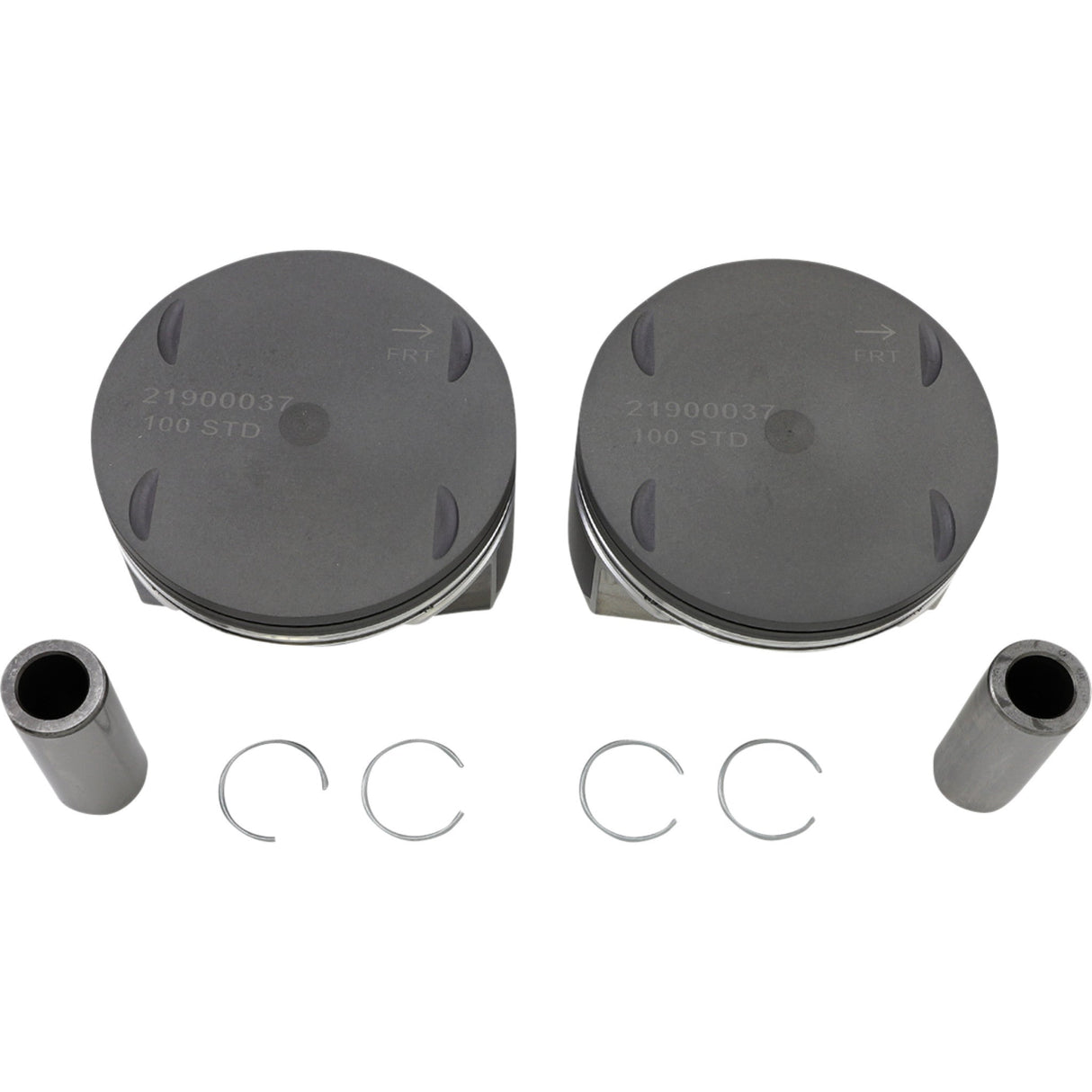 Drag Specialties Piston Kit 3.937" Standard 107" Motor M8 For Harley Motorcycles 2017-2026
