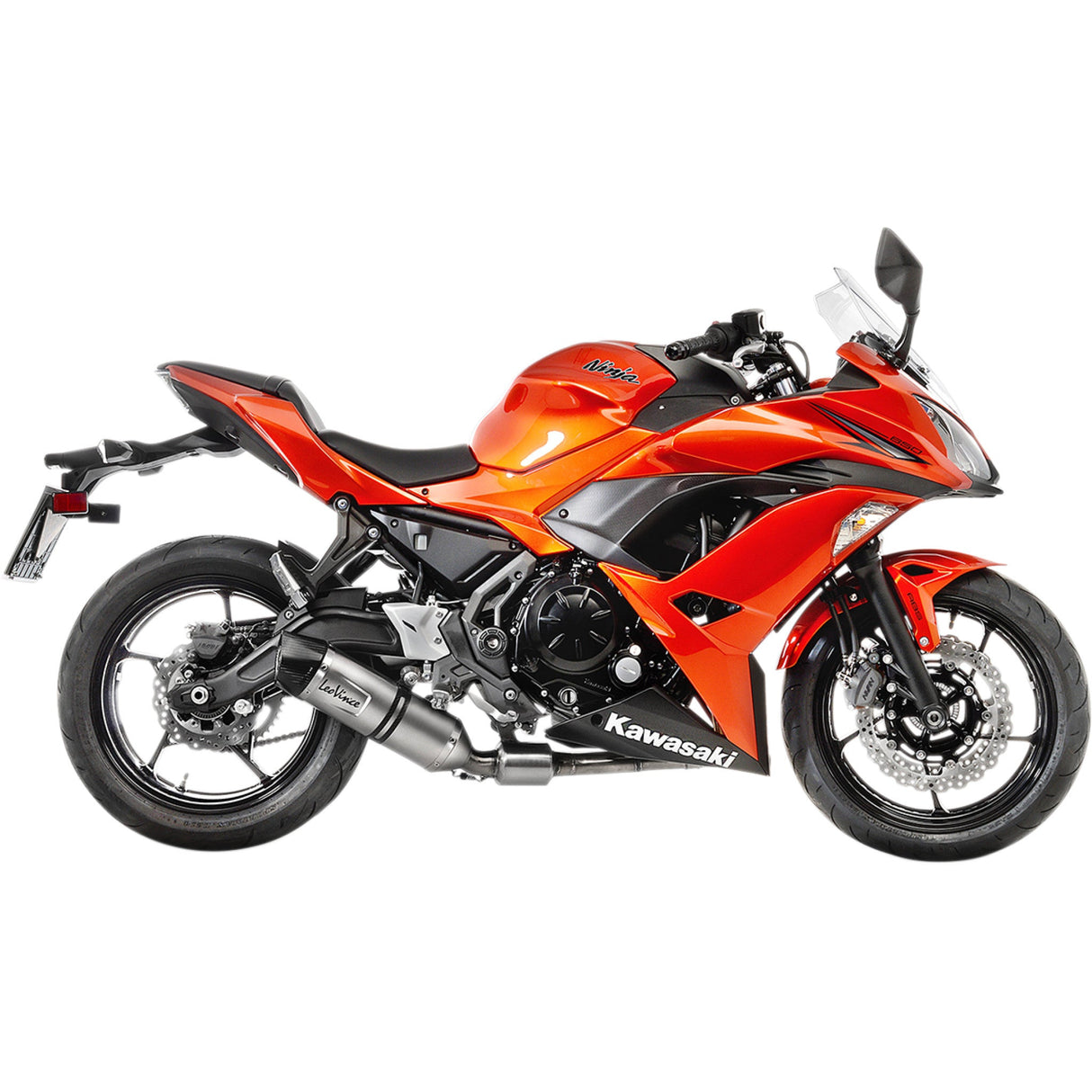 LEOVINCE 1810-2613 14181EU LV One EVO Exhaust System stainless steel - ninja 650/z650